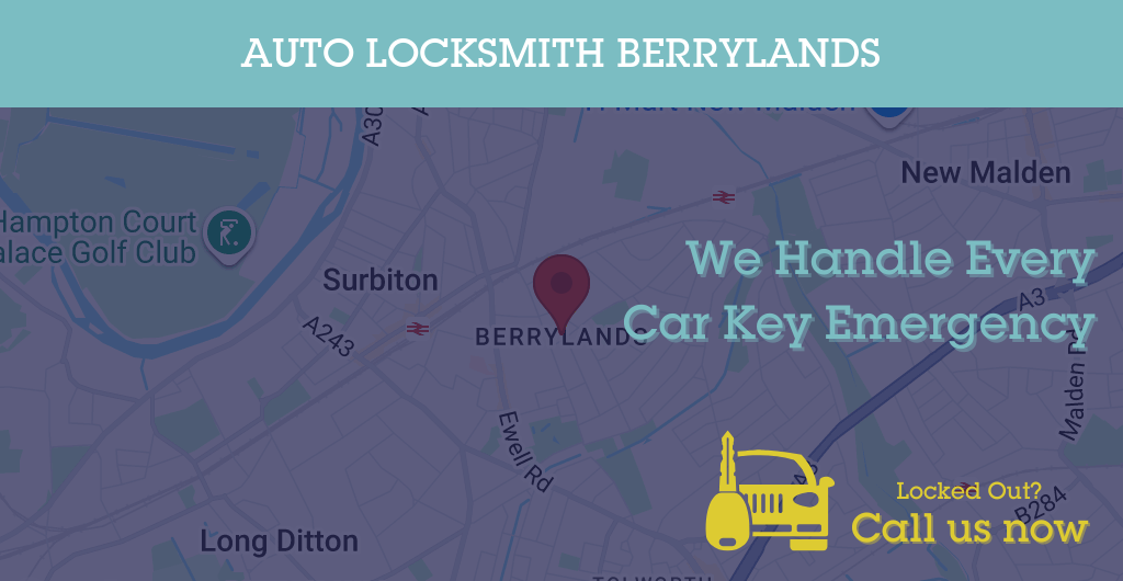 Auto Locksmith Services in Berrylands - KT postcode