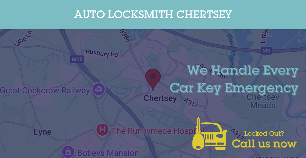 Auto Locksmith Services in Chertsey - KT postcode