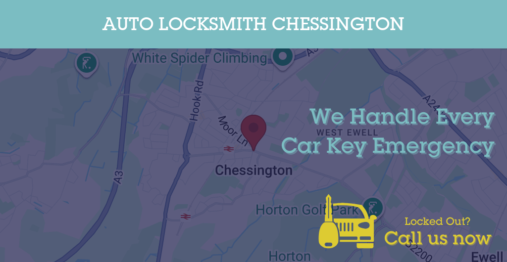 Auto Locksmith Services in Chessington - KT postcode
