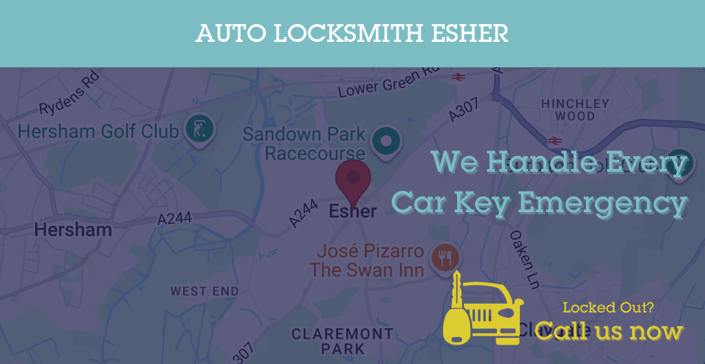 Auto Locksmith Services in Esher - KT postcode