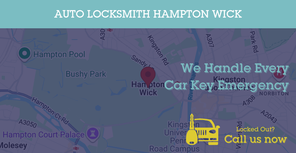 Auto Locksmith Services in Hampton Wick - KT postcode