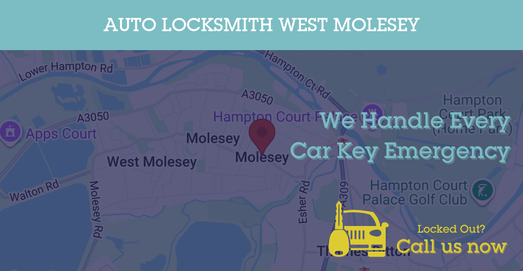 Auto Locksmith Services in West Molesey - KT postcode